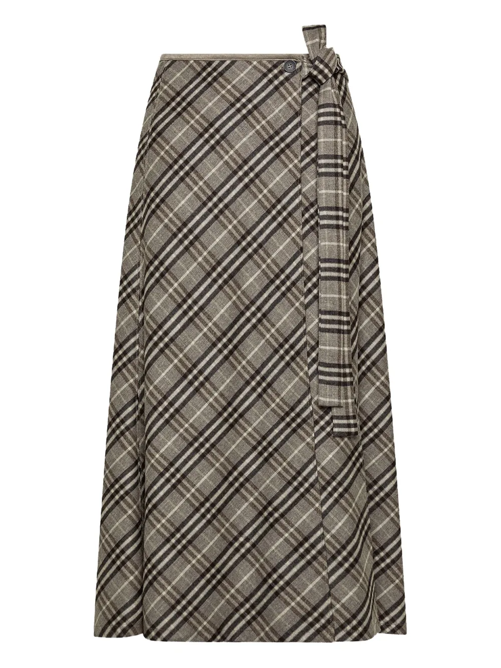Seventy checked skirt | Brown | Image 1
