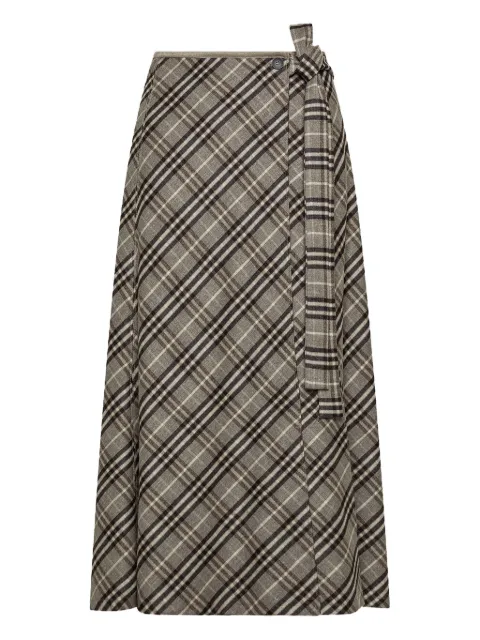 Seventy checked skirt