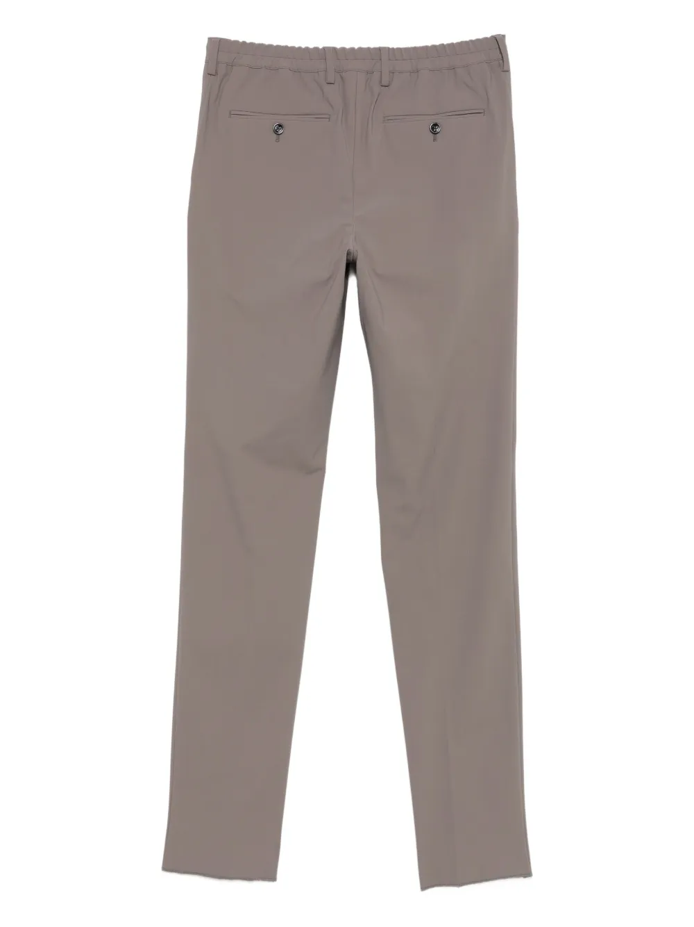Lardini raw-edge trousers - Grijs