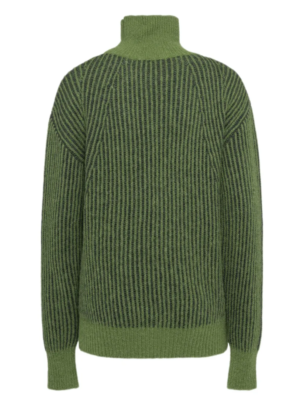 Tela Ribgebreide trui Groen