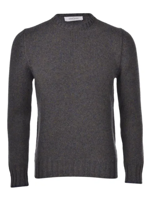 Gran Sasso ribbed wool sweater