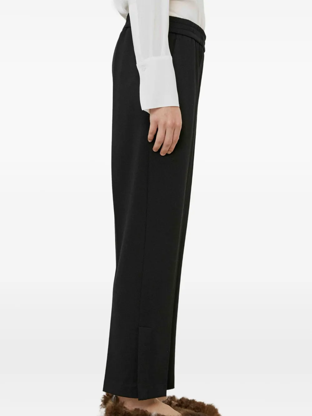 MeimeiJ Broek met elastische taille Zwart