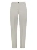 Seventy elastic-waistband trousers - White