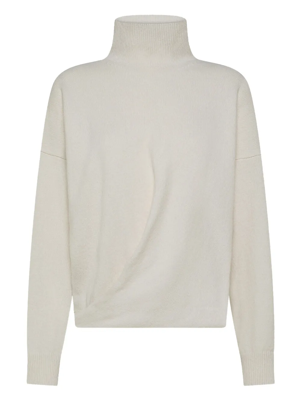 Seventy Turtleneck Long-sleeved Sweater In White