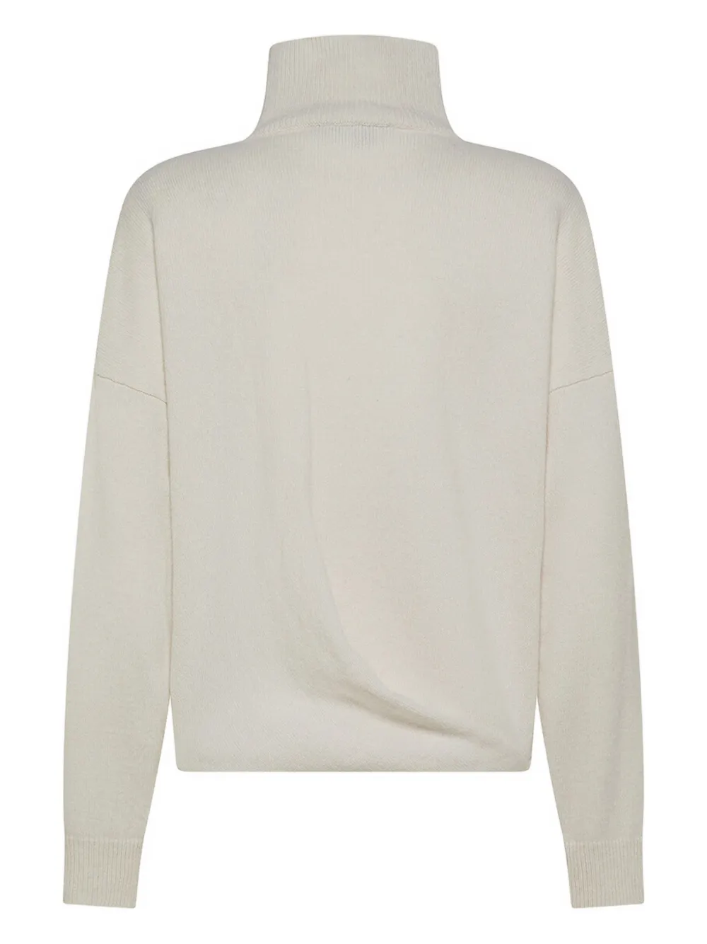 Seventy Turtleneck Long-sleeved Sweater In White