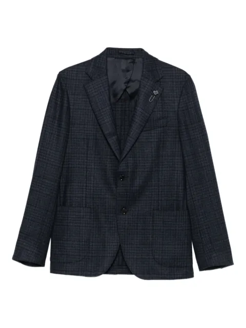 Lardini blazer con bolsillos de parche
