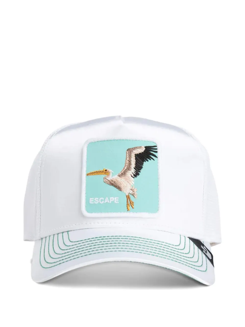 GOORIN BROS pelican-patch trucker hat Wit