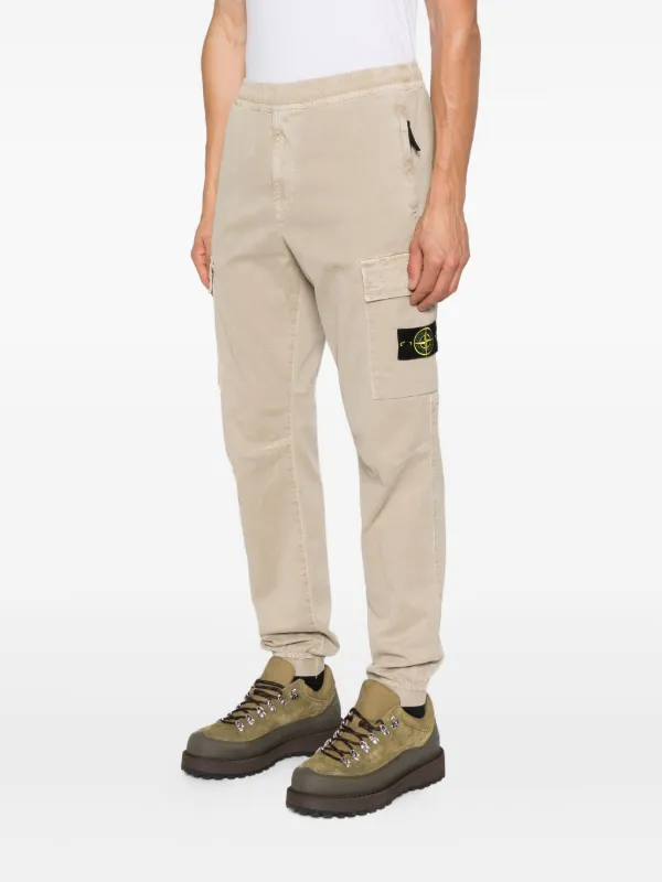 Stone Island パッチポケット カーゴパンツ | ニュートラル | FARFETCH JP