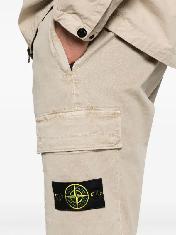Stone Island Cargo patch-pocket Trousers | Neutrals | FARFETCH