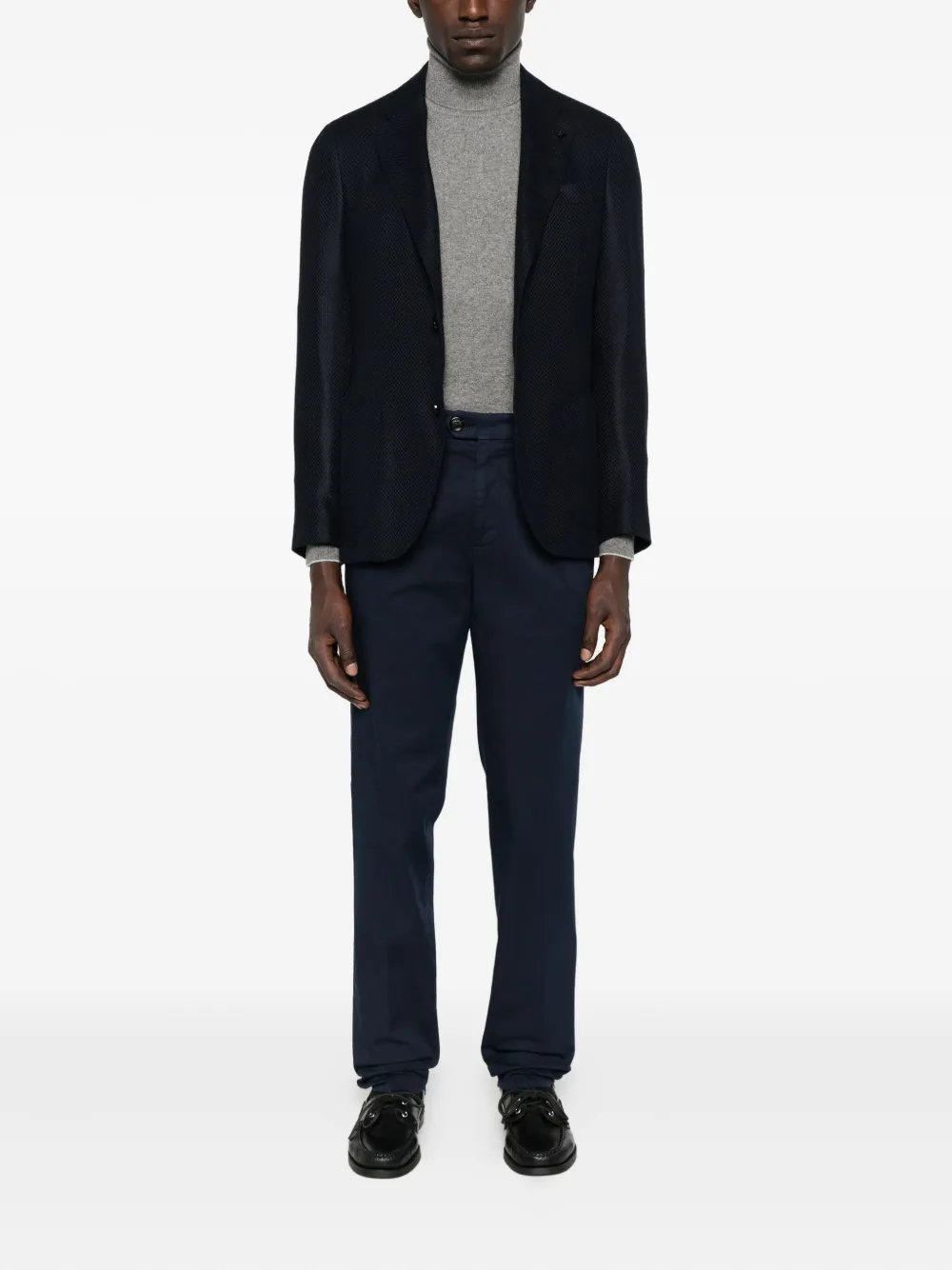 Lardini panama-textured blazer | Blazers | Image 2