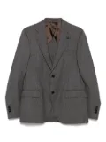 Lardini herringbone wool suit - Brown