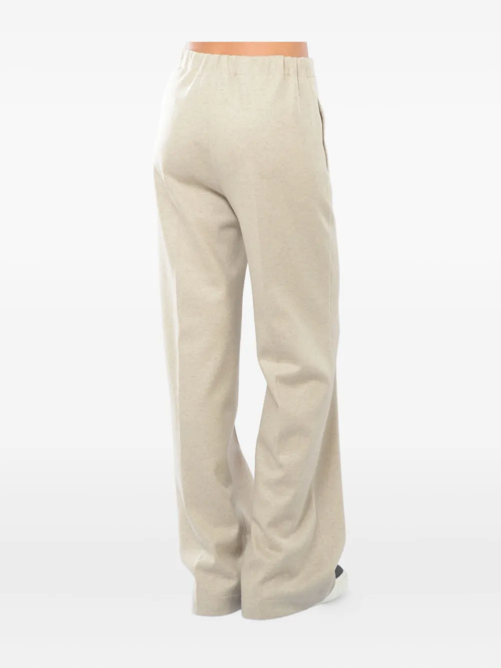 Seventy Button-fastening Trousers In White
