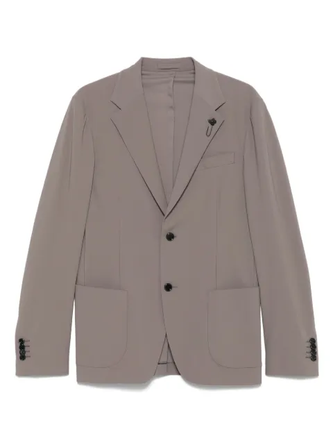 Lardini patch-pocket blazer