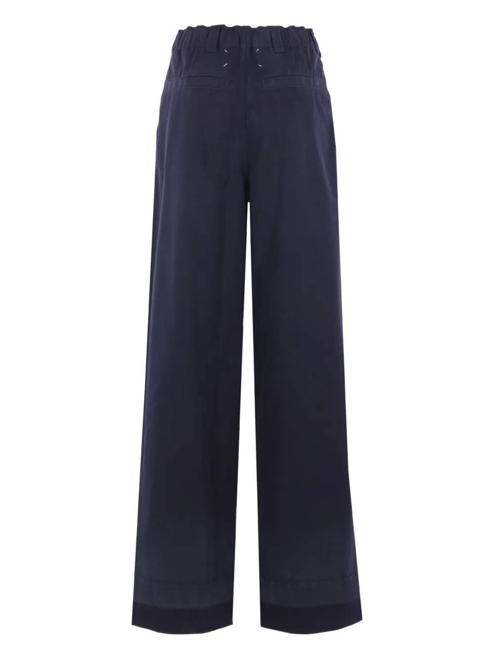 Maison Margiela Broek met paspelzak - Blauw