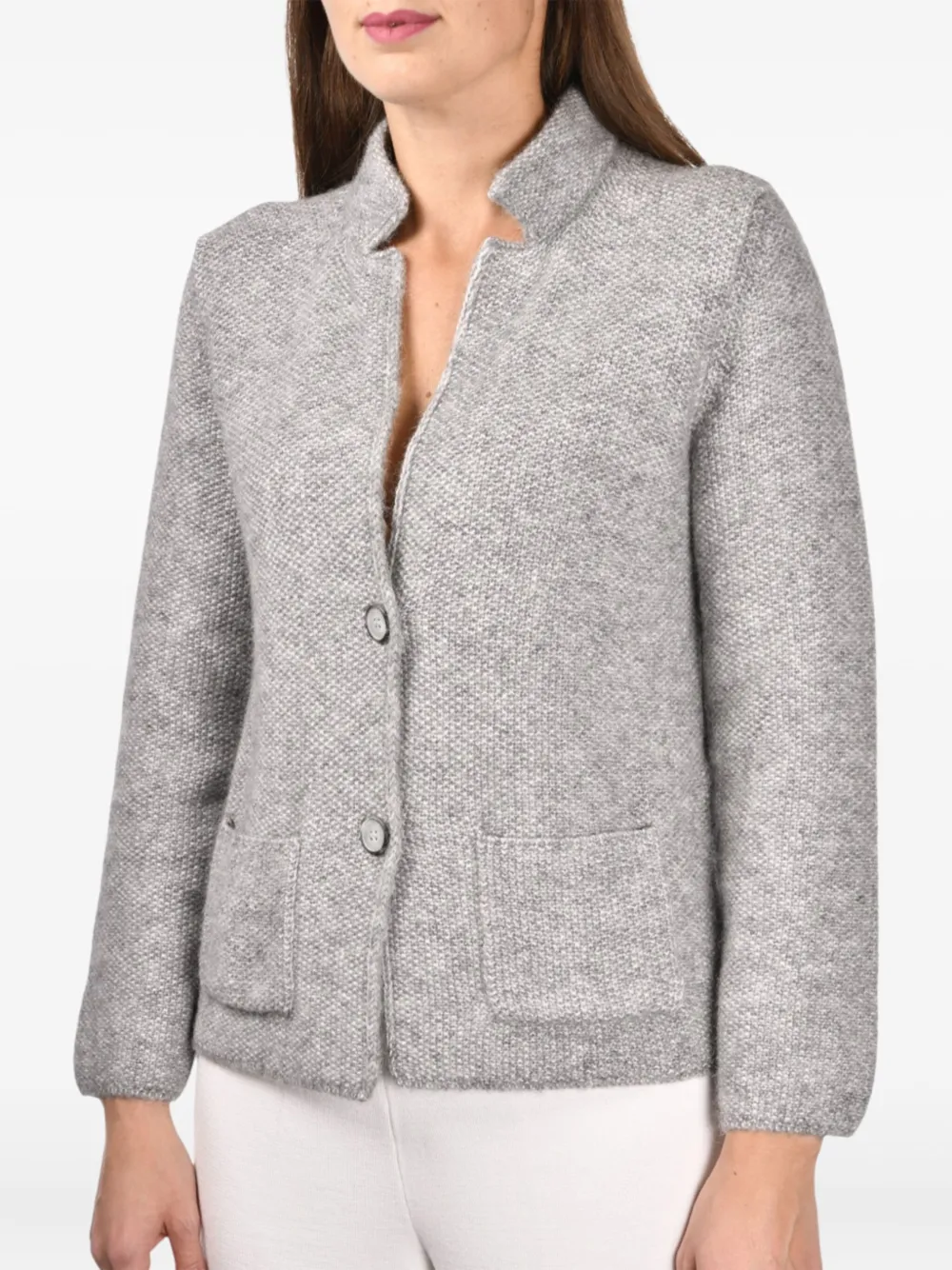Gran Sasso wool buttoned jacket | Fitted Jackets | Image 2