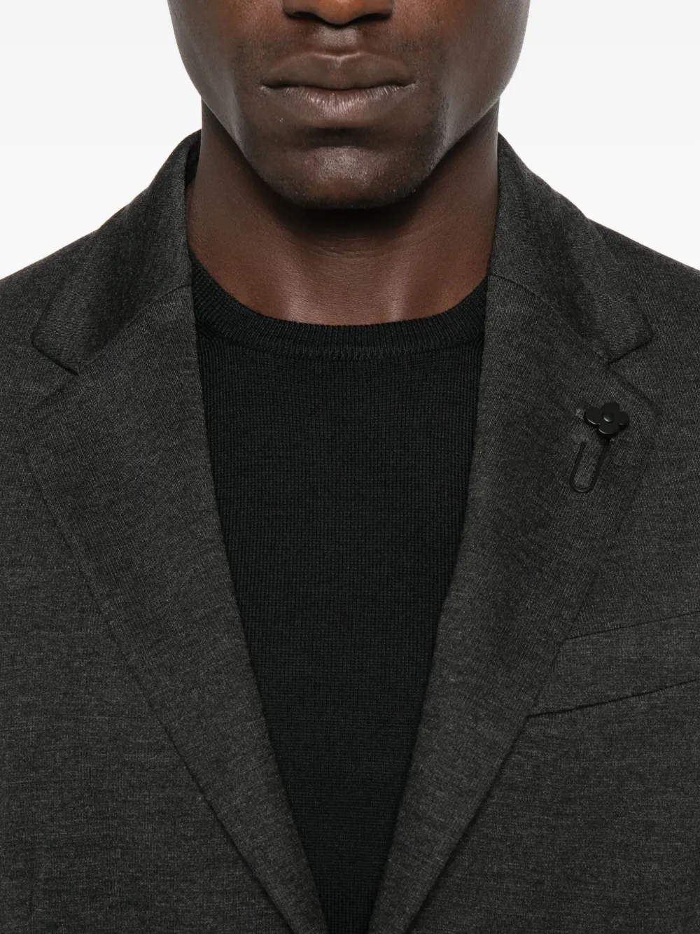 Lardini Jack met opgestikte zak en twee knopen Grijs