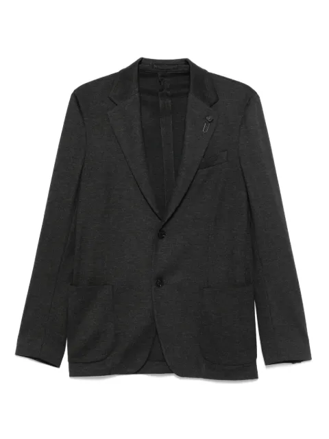 Lardini two-button patch-pocket jacket