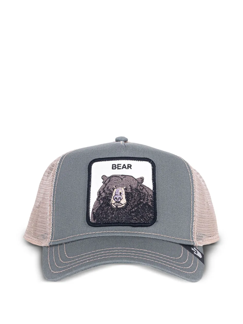 GOORIN BROS Truckerpet met beerpatch Grijs