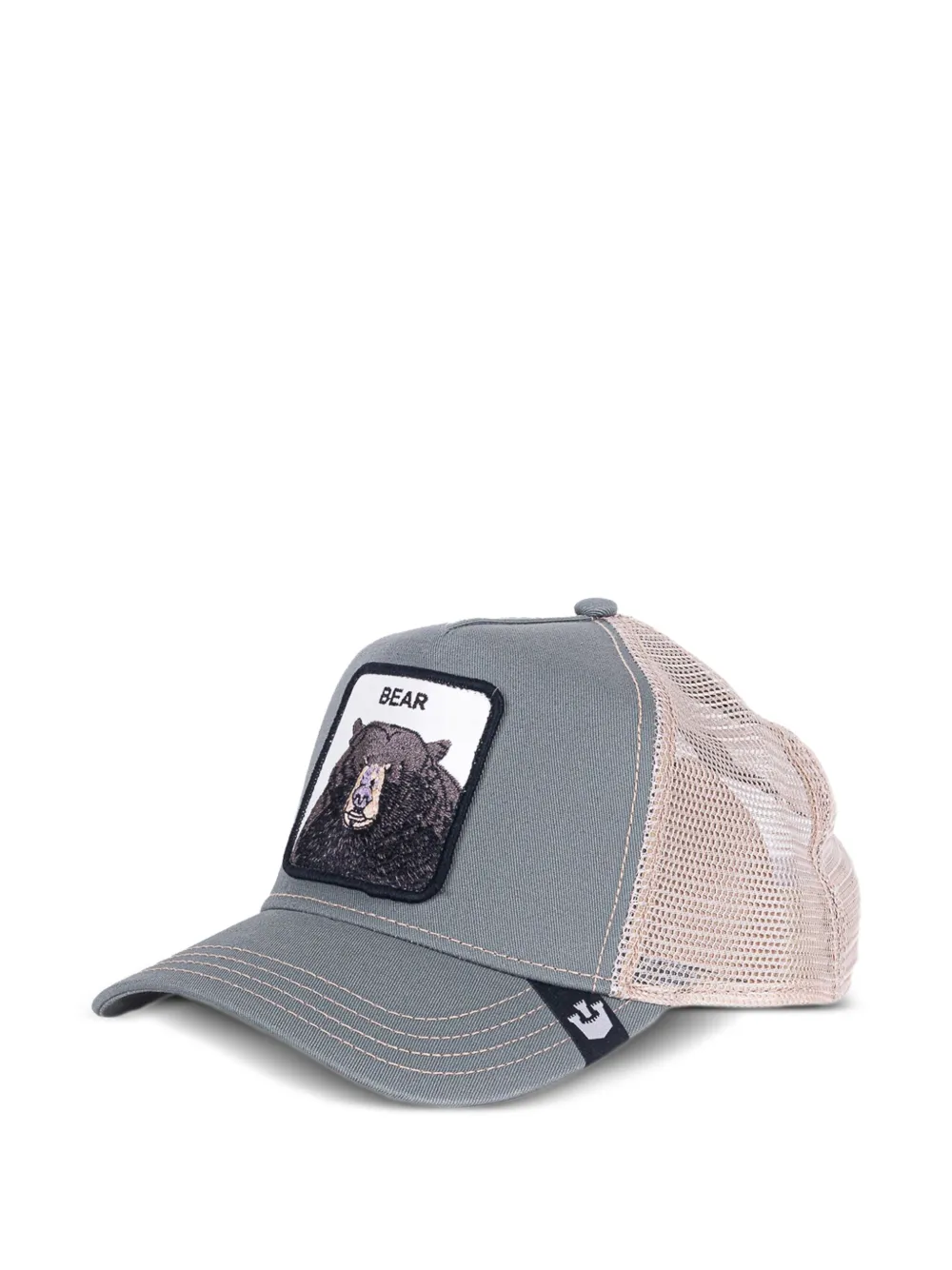 GOORIN BROS Truckerpet met beerpatch Grijs