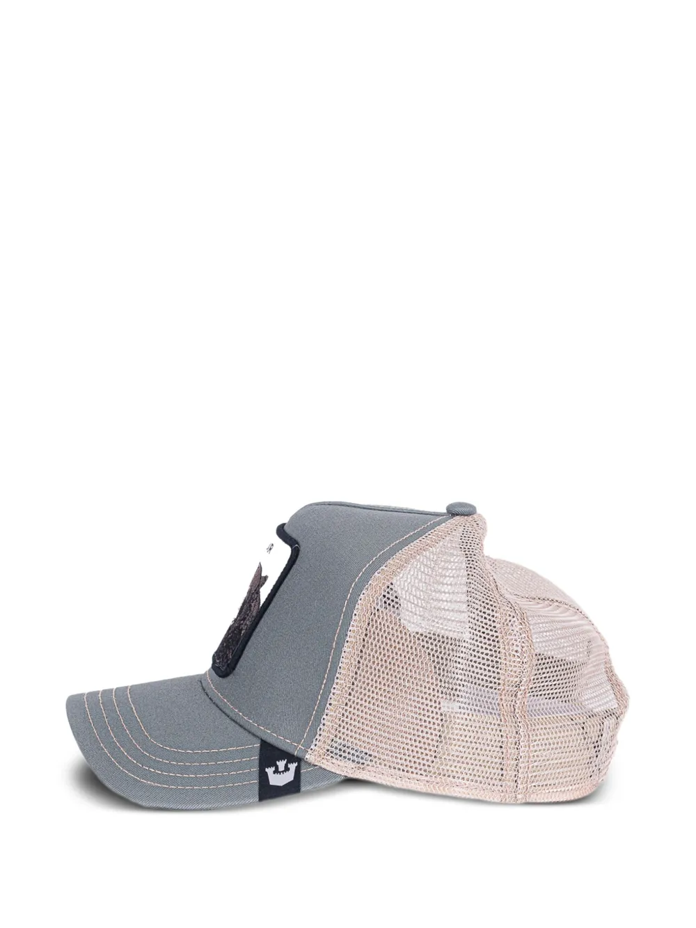 GOORIN BROS Truckerpet met beerpatch Grijs