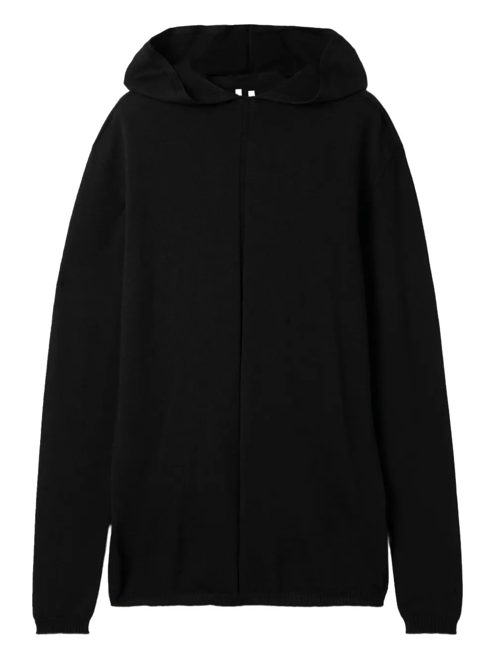 Rick Owens Oversized Hoodie Clothing In Black