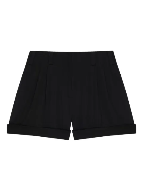 Givenchy pleated cuffed shorts