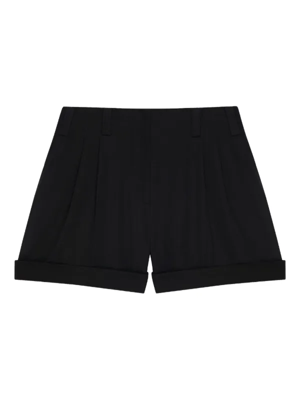 Givenchy タックショートパンツ | ブラック | FARFETCH JP
