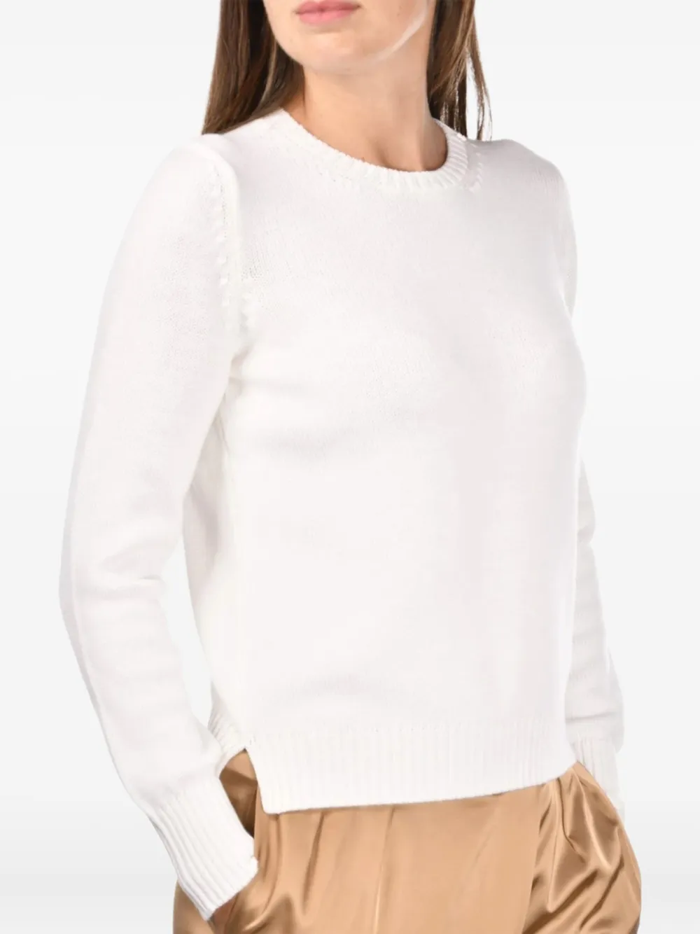 wool round-neck jumper