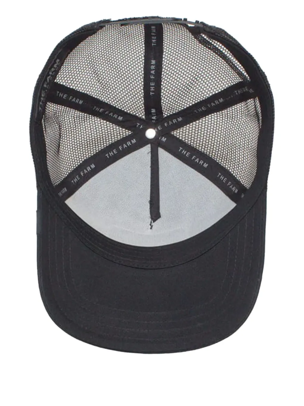 GOORIN BROS Pet met logopatch Zwart