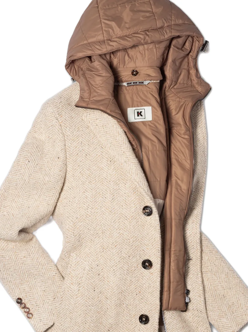 Kired Jaya Coat In Brown