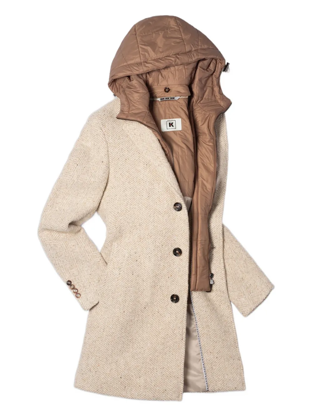 Kired Jaya Coat In Brown