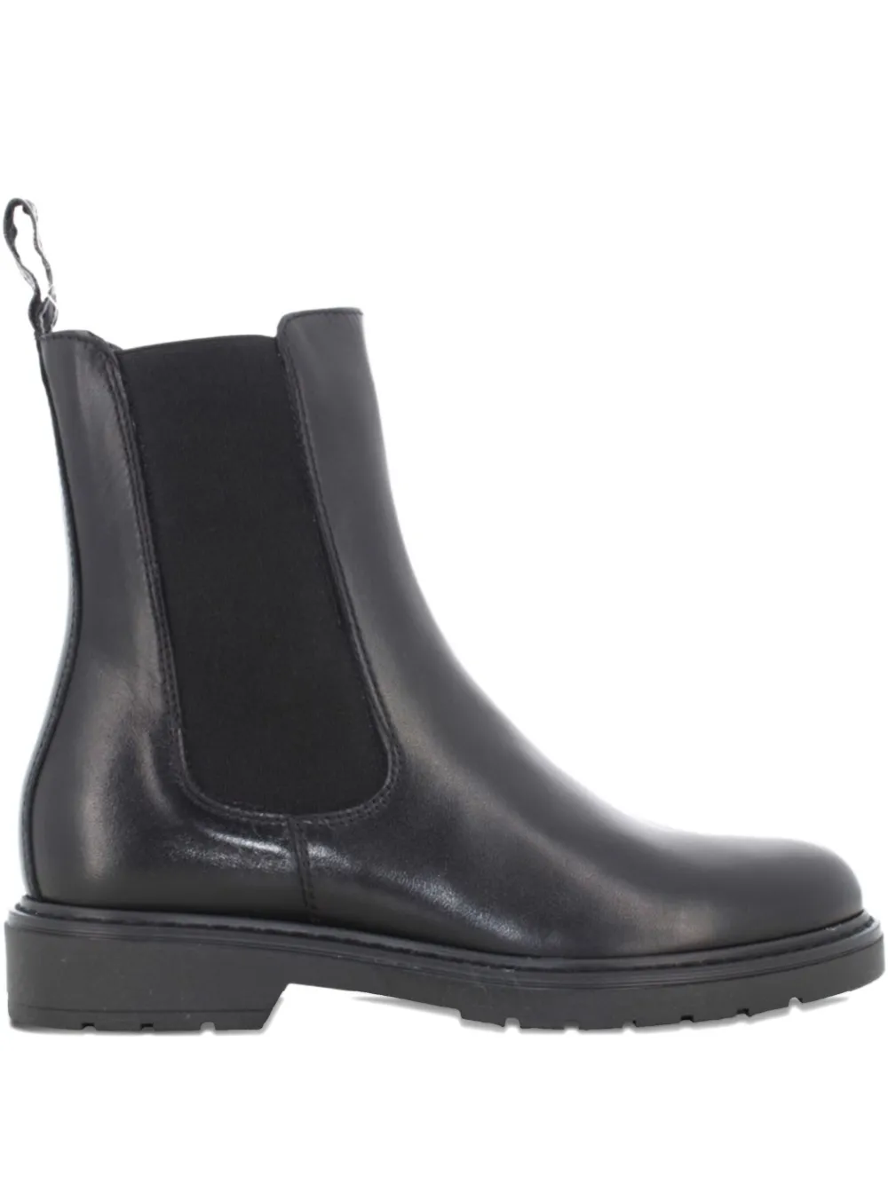 NERO GIARDINI elastic-panel chelsea boots Black