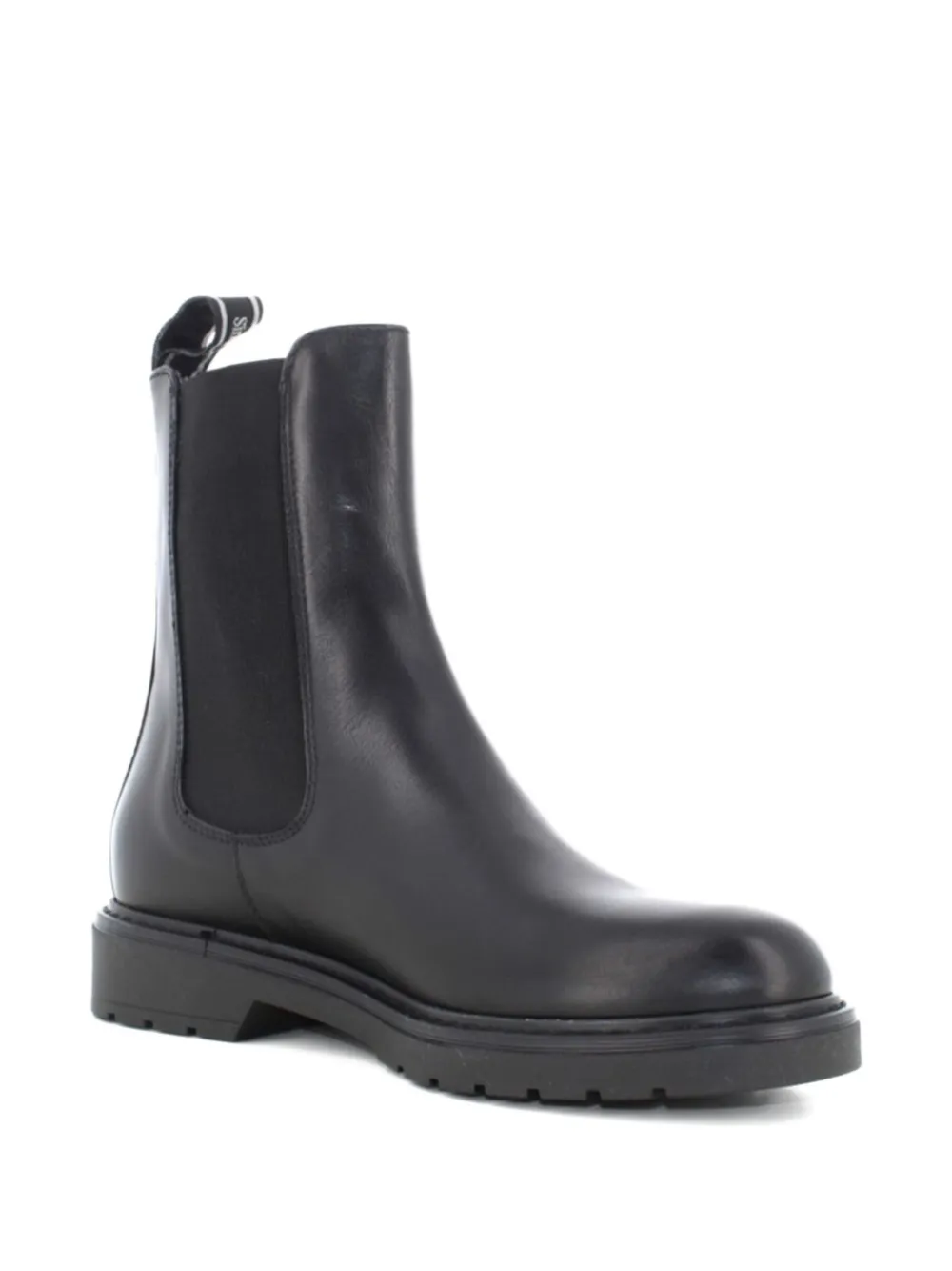 NERO GIARDINI elastic-panel chelsea boots Black