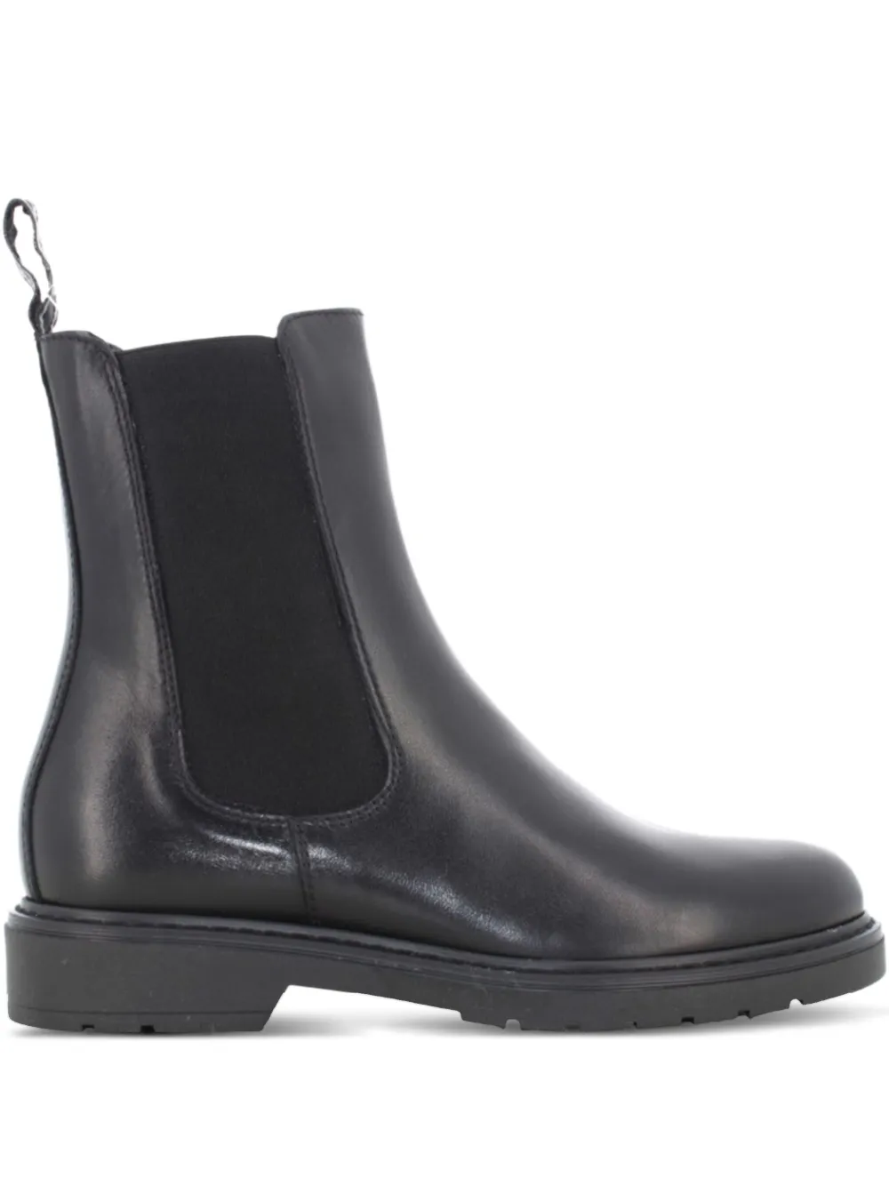 NERO GIARDINI elastic-panel chelsea boots Black