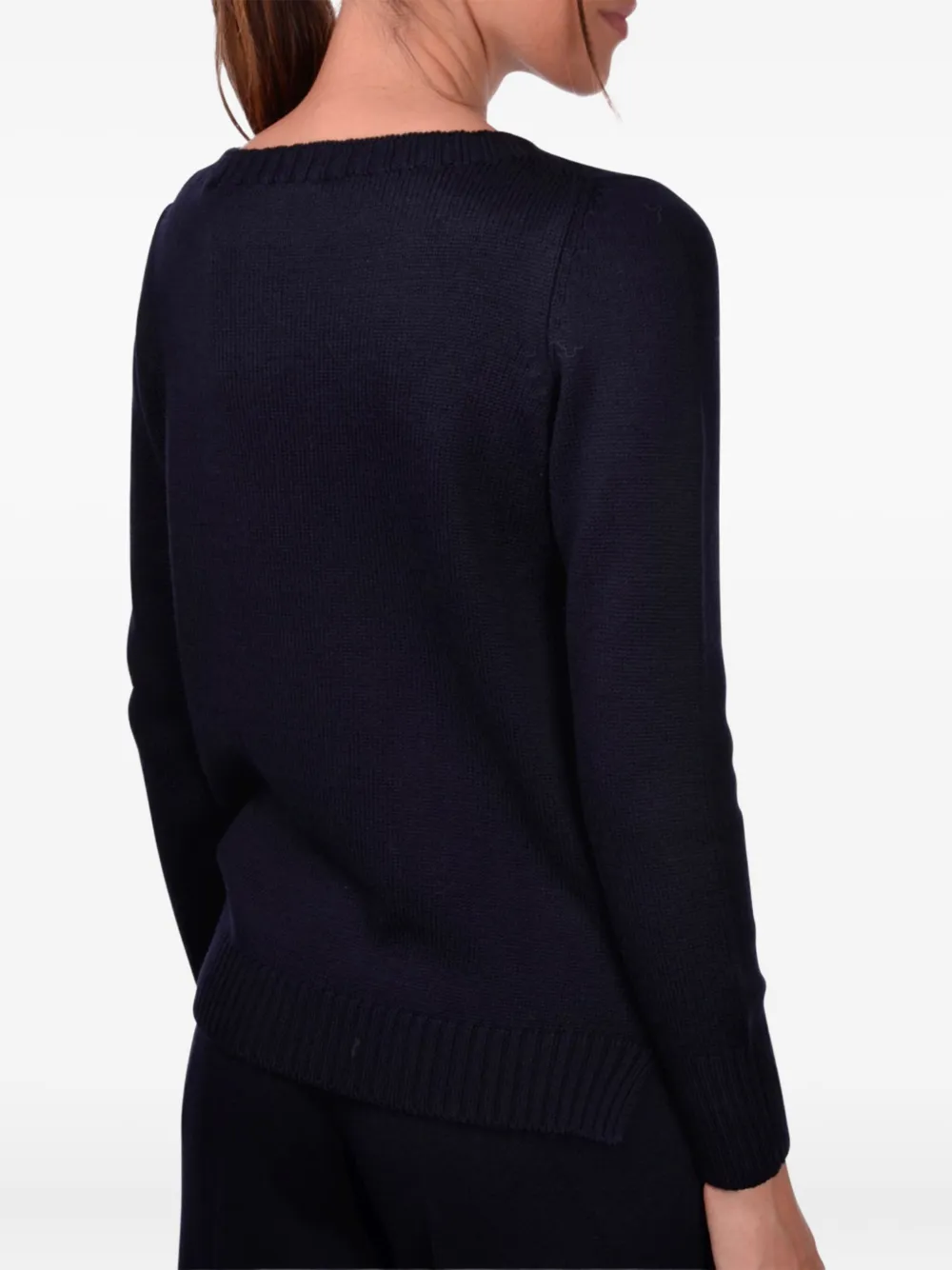 Gran Sasso boat-neck wool sweater | Knitted Sweaters | Image 2