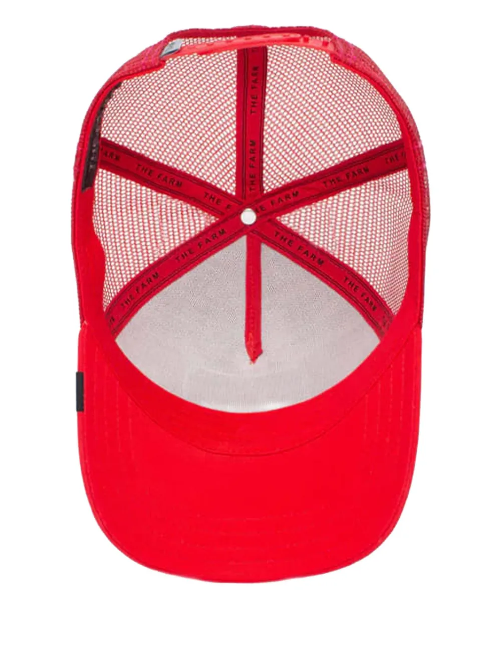 GOORIN BROS Pet met logopatch Rood