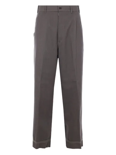 Maison Margiela wool cuffed trousers