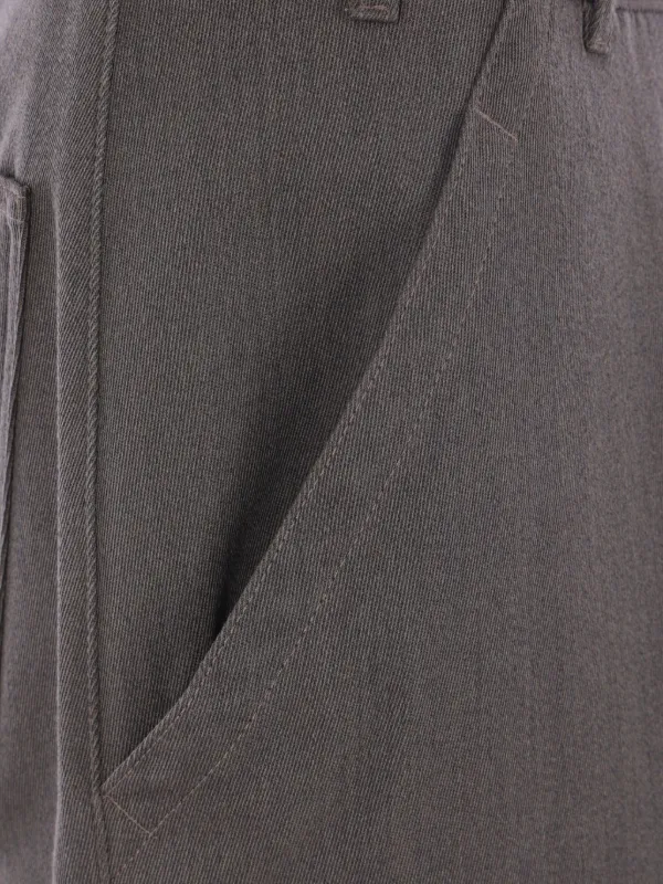 Maison Margiela ウールパンツ | グレー | FARFETCH JP