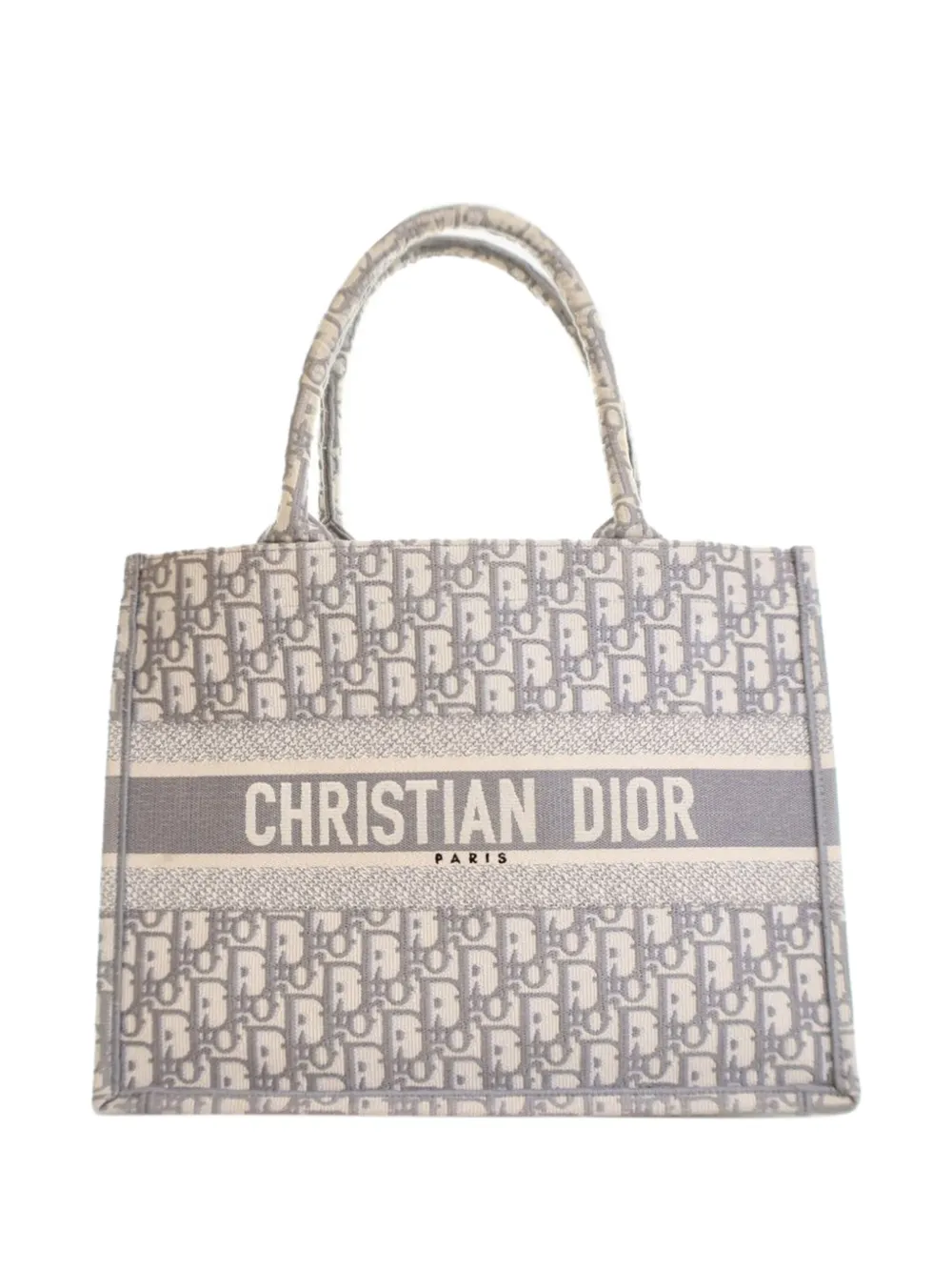 Christian Dior Pre-Owned 2020 Medium Oblique Canvas Book tote bag - Christian Dior Pre-Owned 2020 Medium Oblique Canvas Book tote bag -