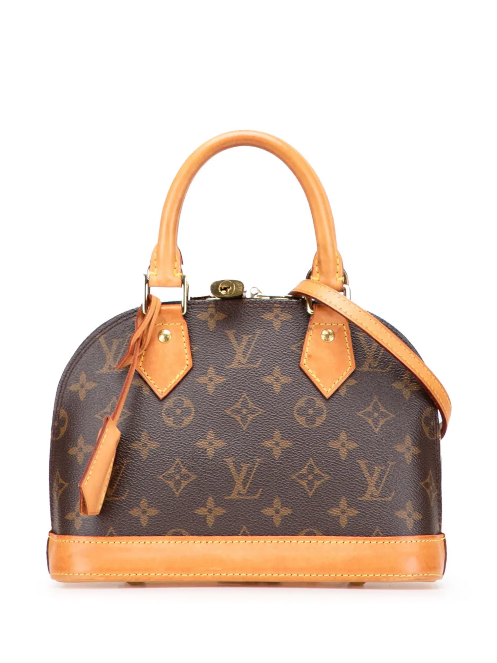 Louis Vuitton Pre-Owned 2021-2025 Monogram Alma BB satchel - ブラウン Louis Vuitton Pre-Owned 2021-2025 Monogram Alma BB satchel - ブラウン