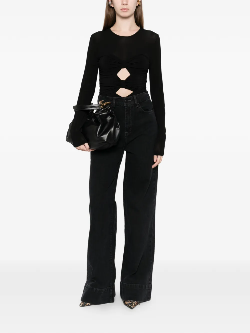 Triarchy cuffed jeans | Flares & Bell Bottom Jeans | Image 2