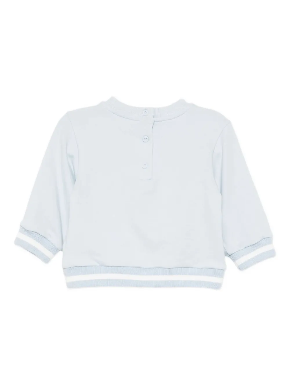 Fendi Kids Sweater met teddybeerzak Blauw