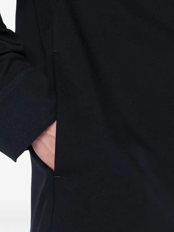 【JIL SANDER】ジップアップシャツジャケット Jil Sander ジップアップ シャツジャケット | ブラック