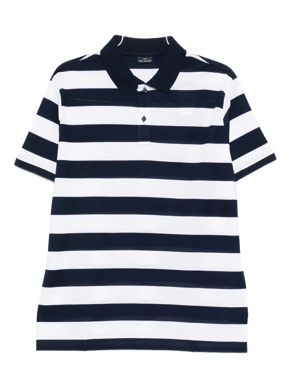 Paul & Shark striped polo shirt Blauw