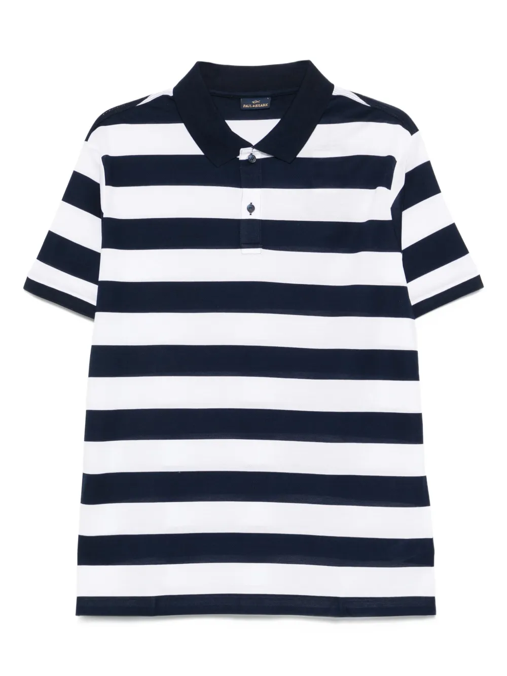 Paul & Shark striped polo shirt Blauw