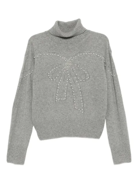 Kimhekim faux-pearl detailing sweatshirt