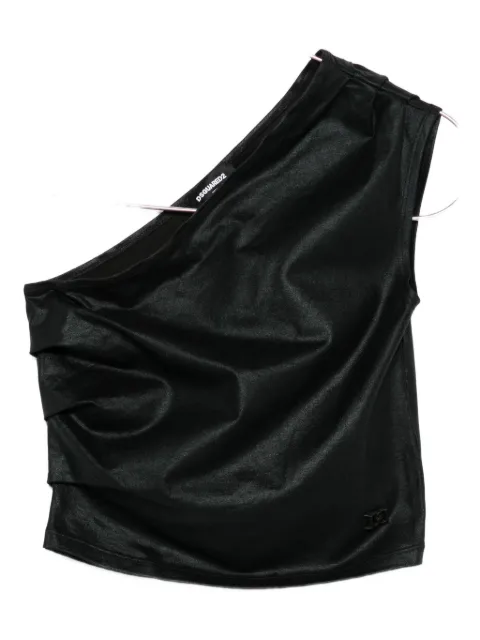 DSQUARED2 KIDS one-shoulder gathered top
