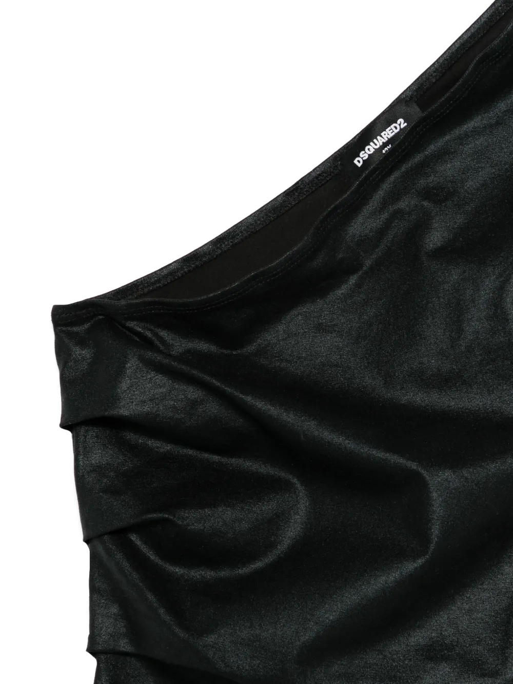 DSQUARED2 KIDS Gesmockte asymmetrische top Zwart