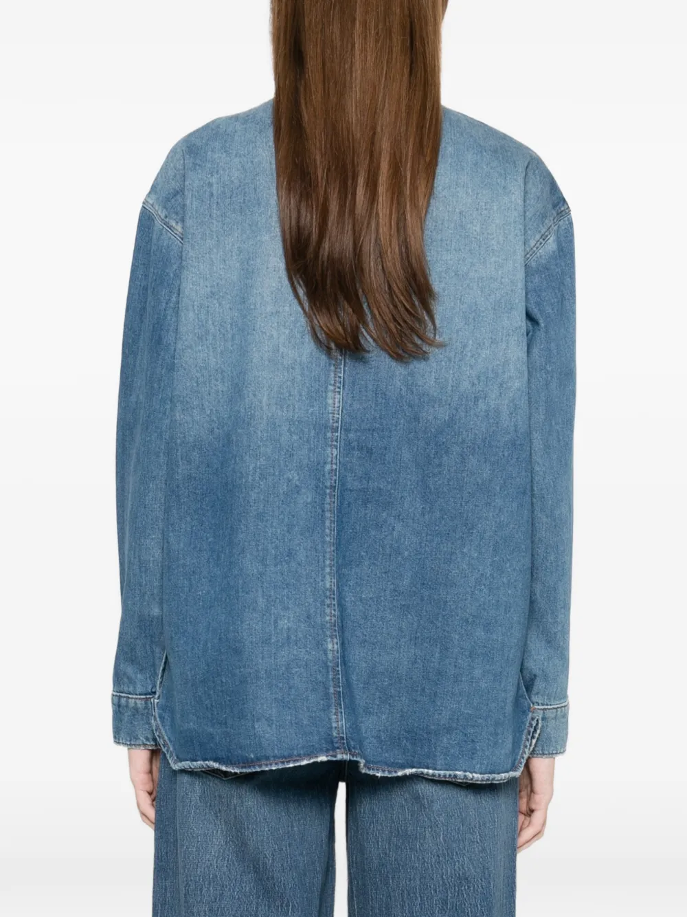 Triarchy Pocket Shirt In Blue