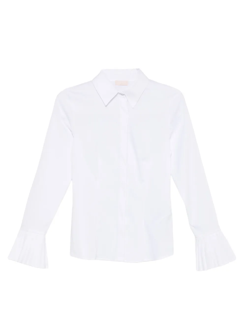 pleated-cuff shirt